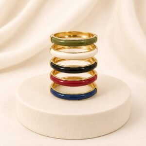 BRACELETE VERNIZ LISO CORES VARIADAS