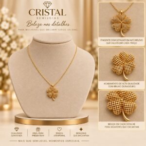 CONJUNTO TREVO ARAMADO