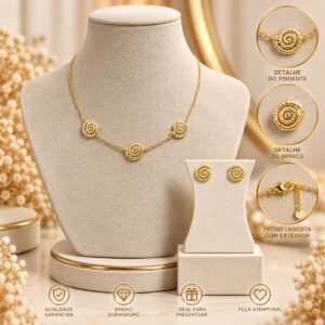 CONJUNTO CONCHA  ASPIRAL