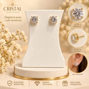 BRINCO PEDRA ZIRCONIA