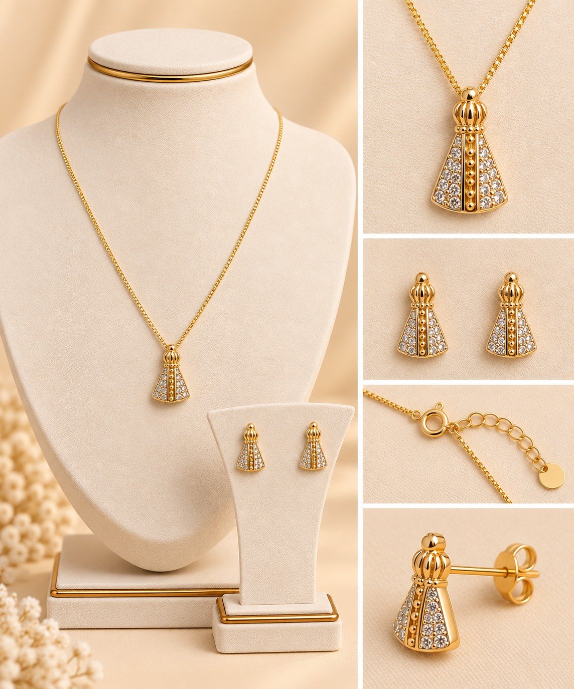 CONJUNTO NOSSA SENHORA CRAVEJADA MENOR