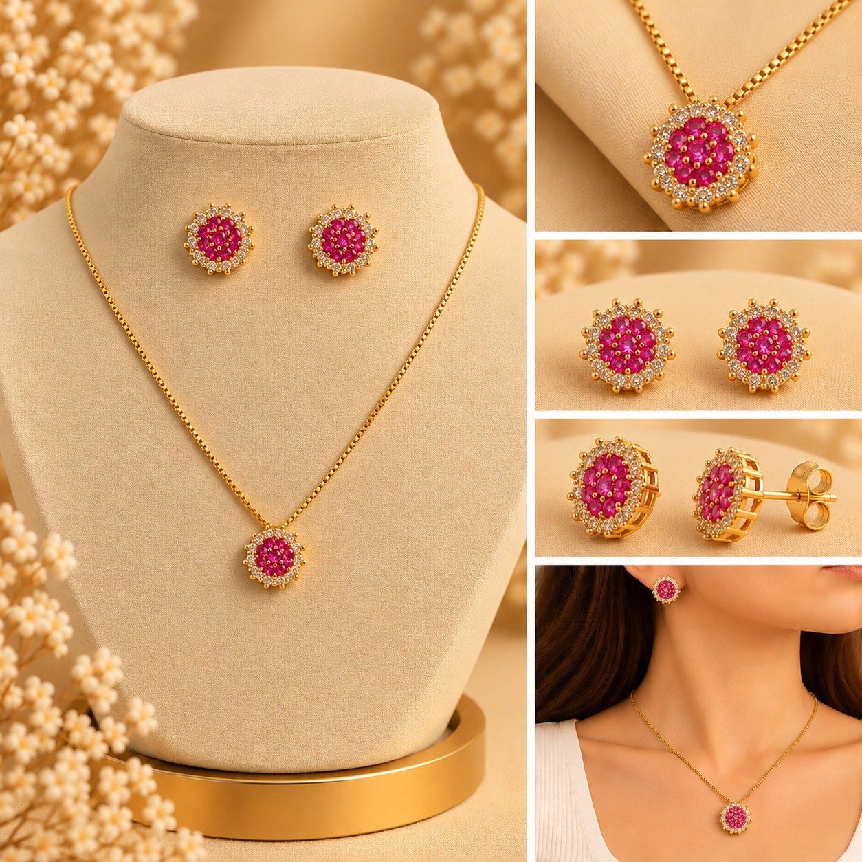 CONJUNTO CRAVEJADA CIRCULO - Imagem 2