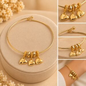 BRACELETE FINO COM BERLOQUES