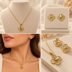 CONJUNTO TREVO LISO SIMPLES