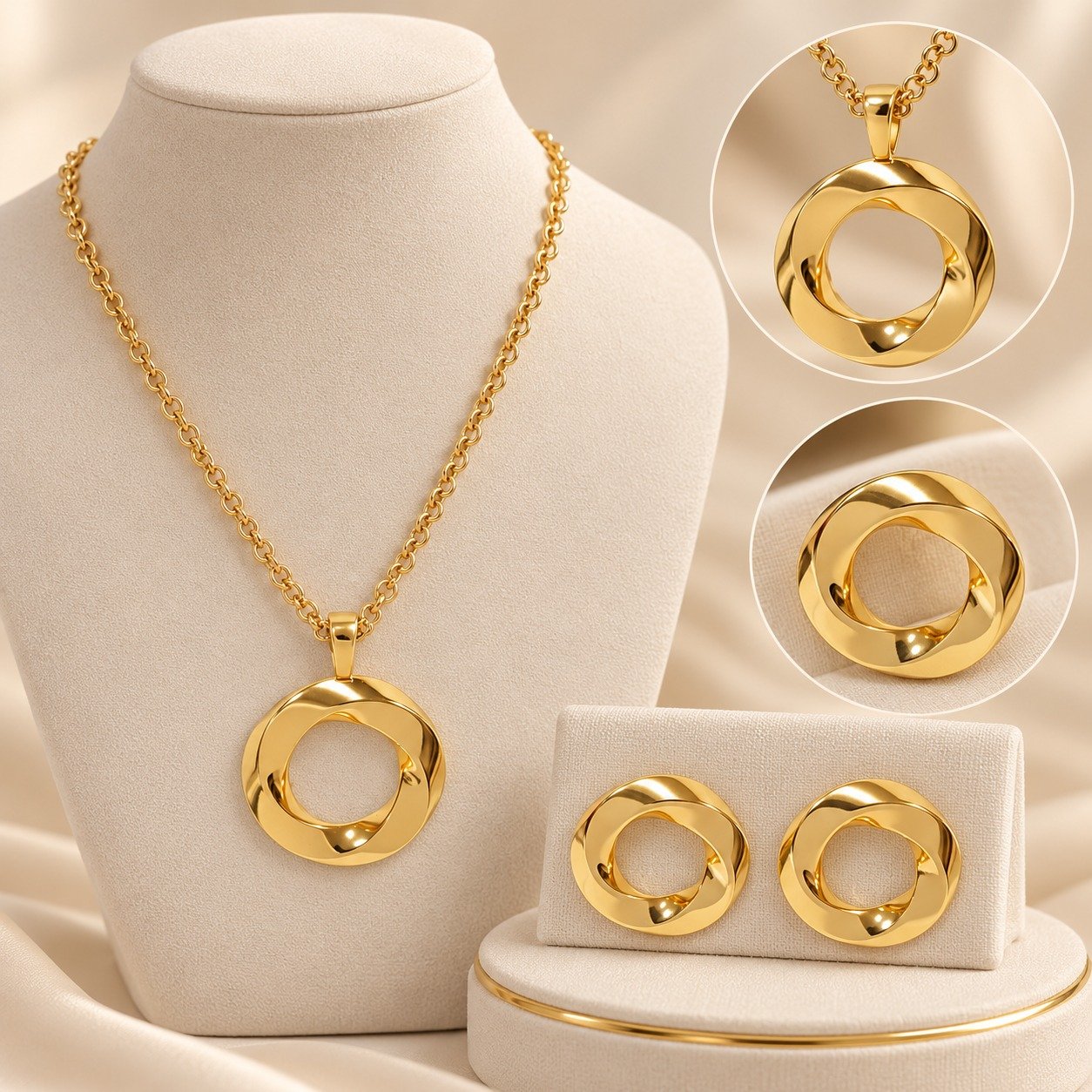 CONJUNTO CIRCULAR TORCIDO