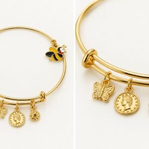 BRACELETE C/ PINGENTE ABELHA